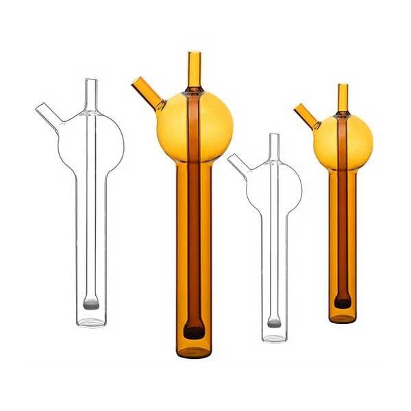 10ml – 125ml Glass Sulfur Dioxide Absorber Tube Bottle Laboratory Lab Supply