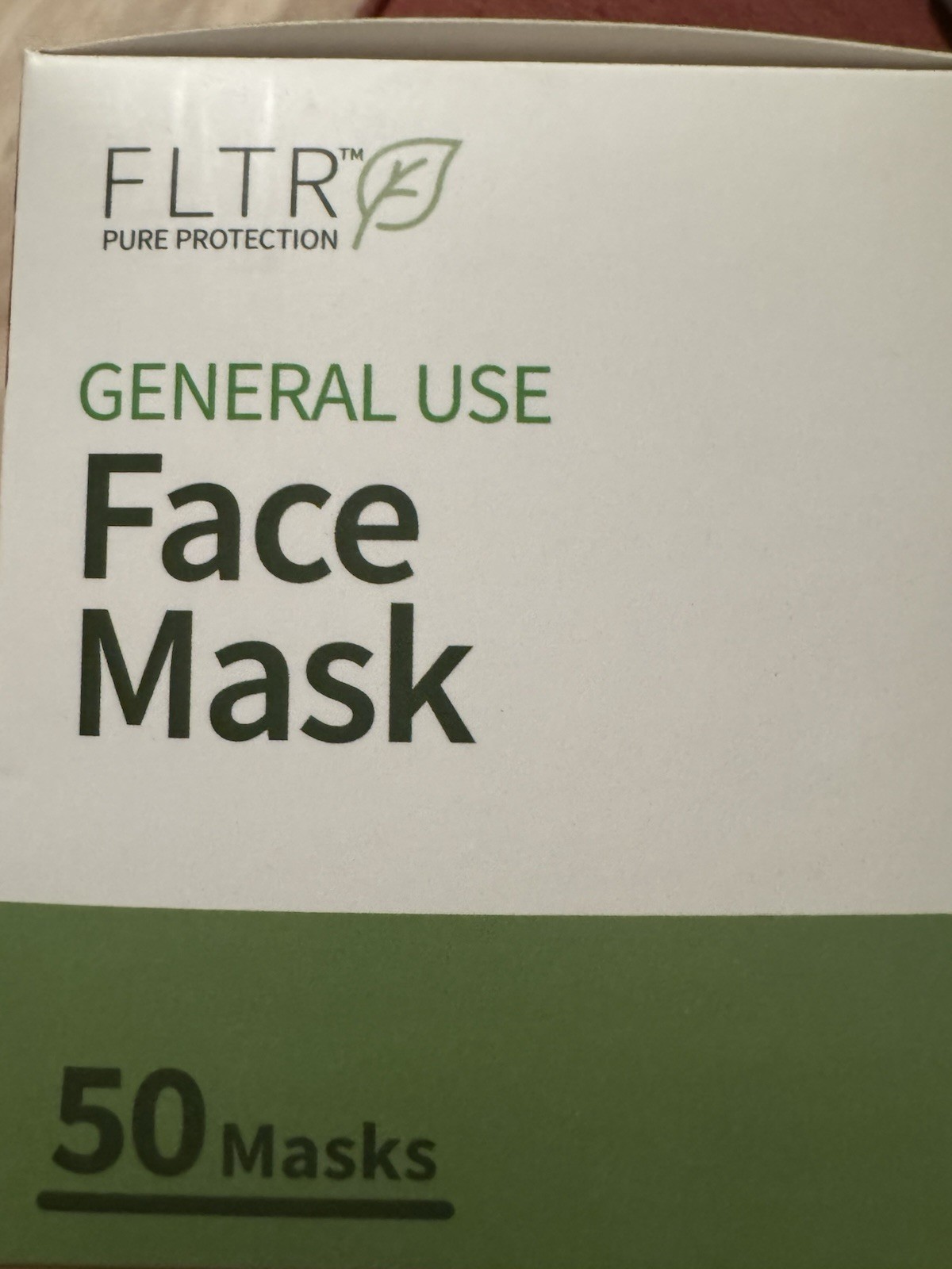 FLTR Pure Protection General Use Face Mask, 50 Masks, MPN 1468552