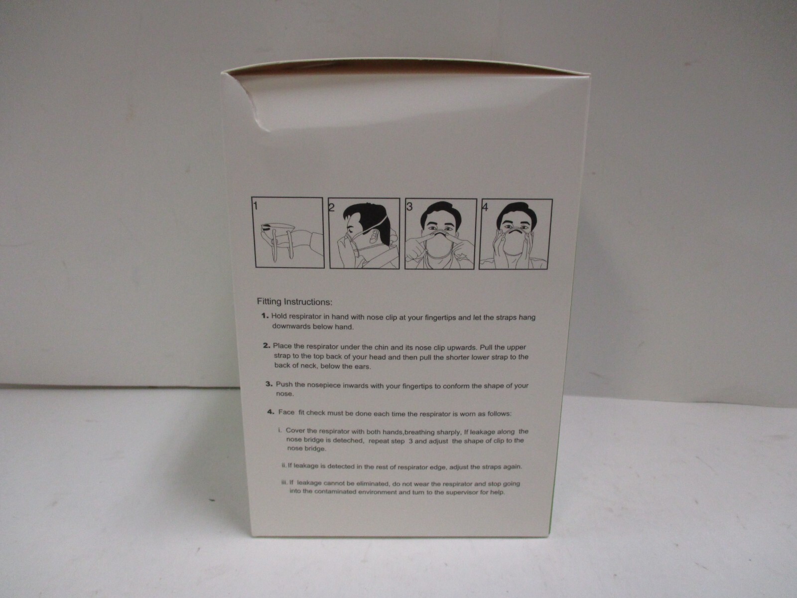 NIOSH N95 Round Respirator Face Mask, 20 masks per box, exp: 11/2023