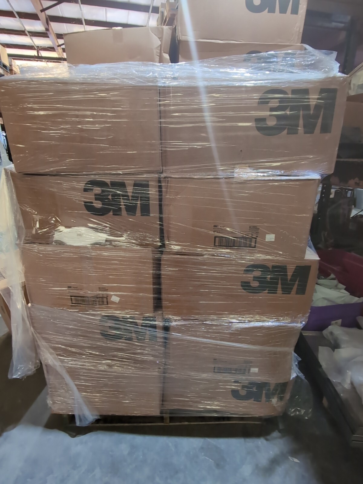 QTY 440 3M Aura 9205+ N95 NIOSH Disposable Respirator Face Mask Case Box 10/2025