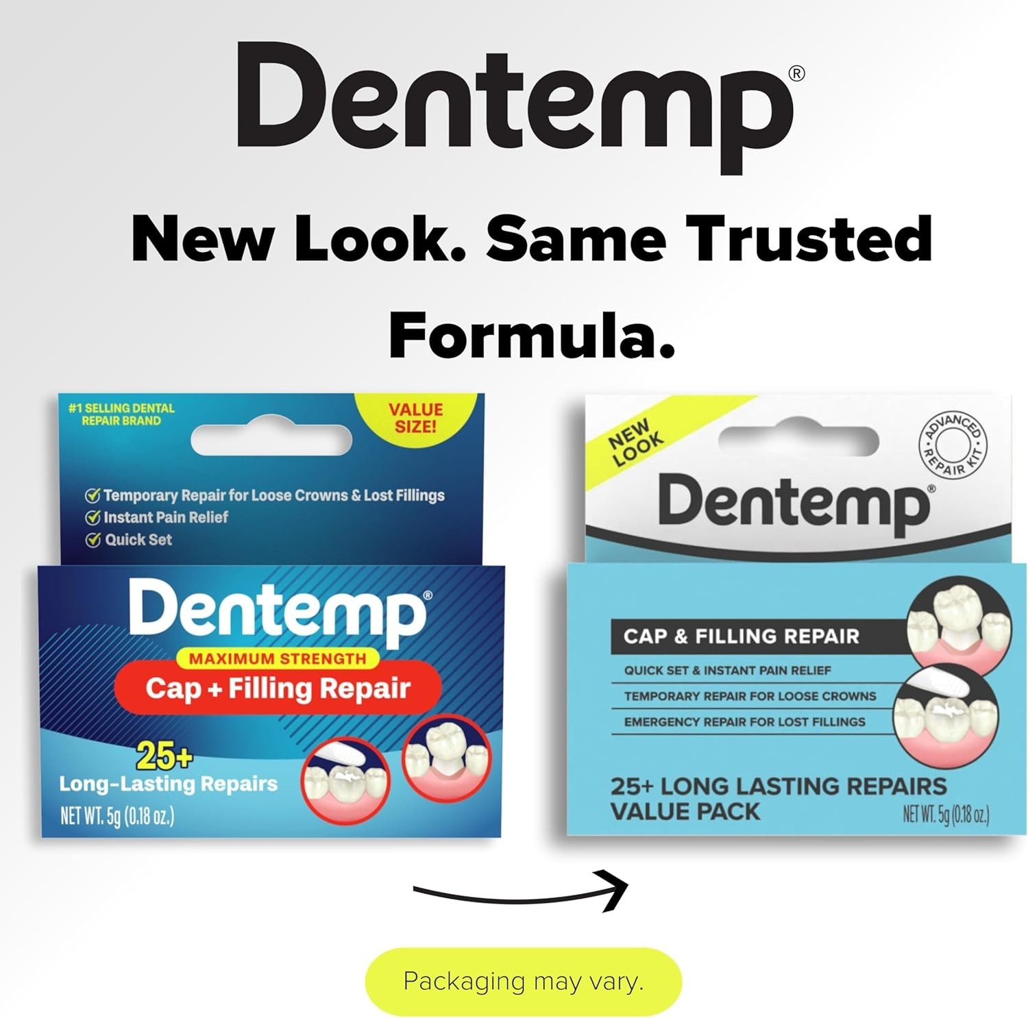 Maximum Strength Dental Repair Kit – Instant Pain Relief for Lost Fillings