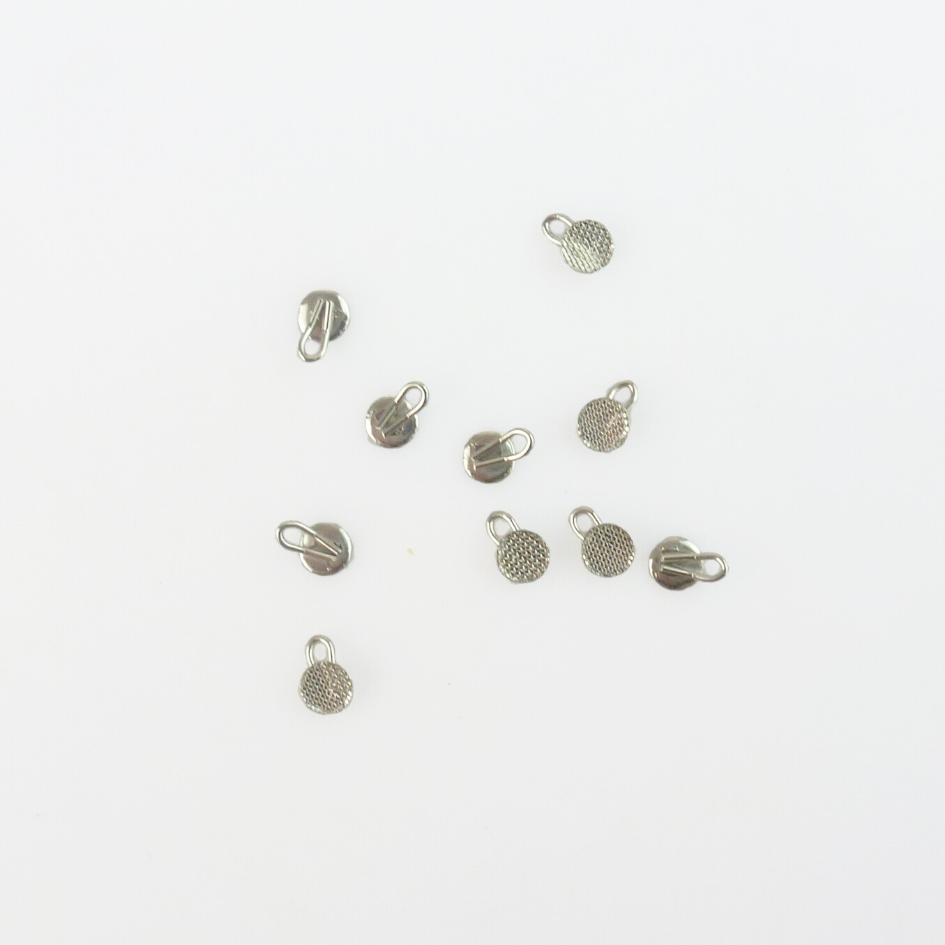 10Pc Dental Orthodontic Traction Hook bondable 3mm Round/Rectangular Caplin hook
