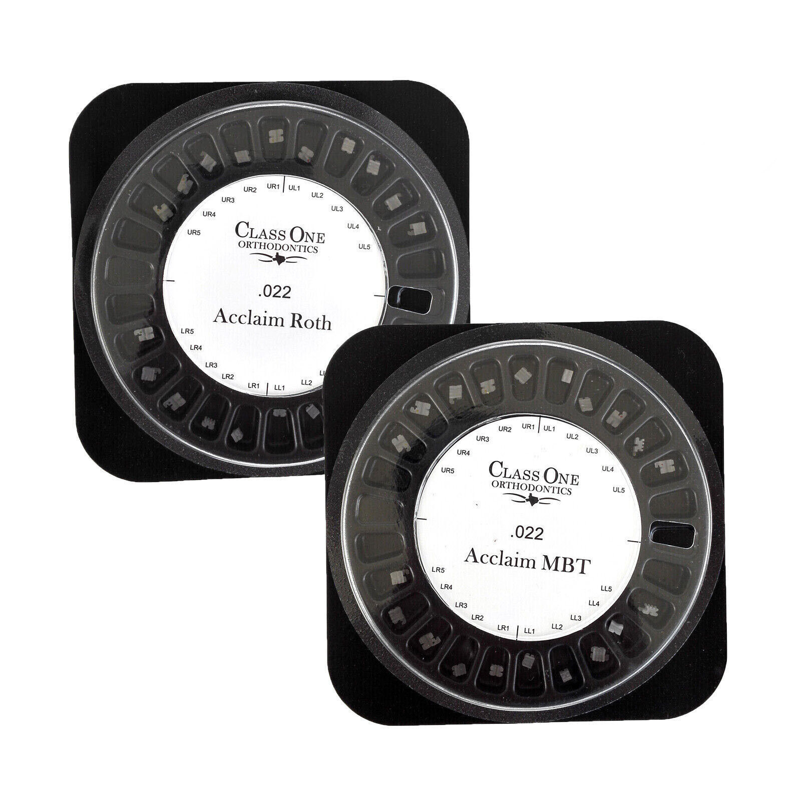 Dental Orthodontic Ceramic Bracket Mini Braces Roth/Edgewise With Hooks 0.022
