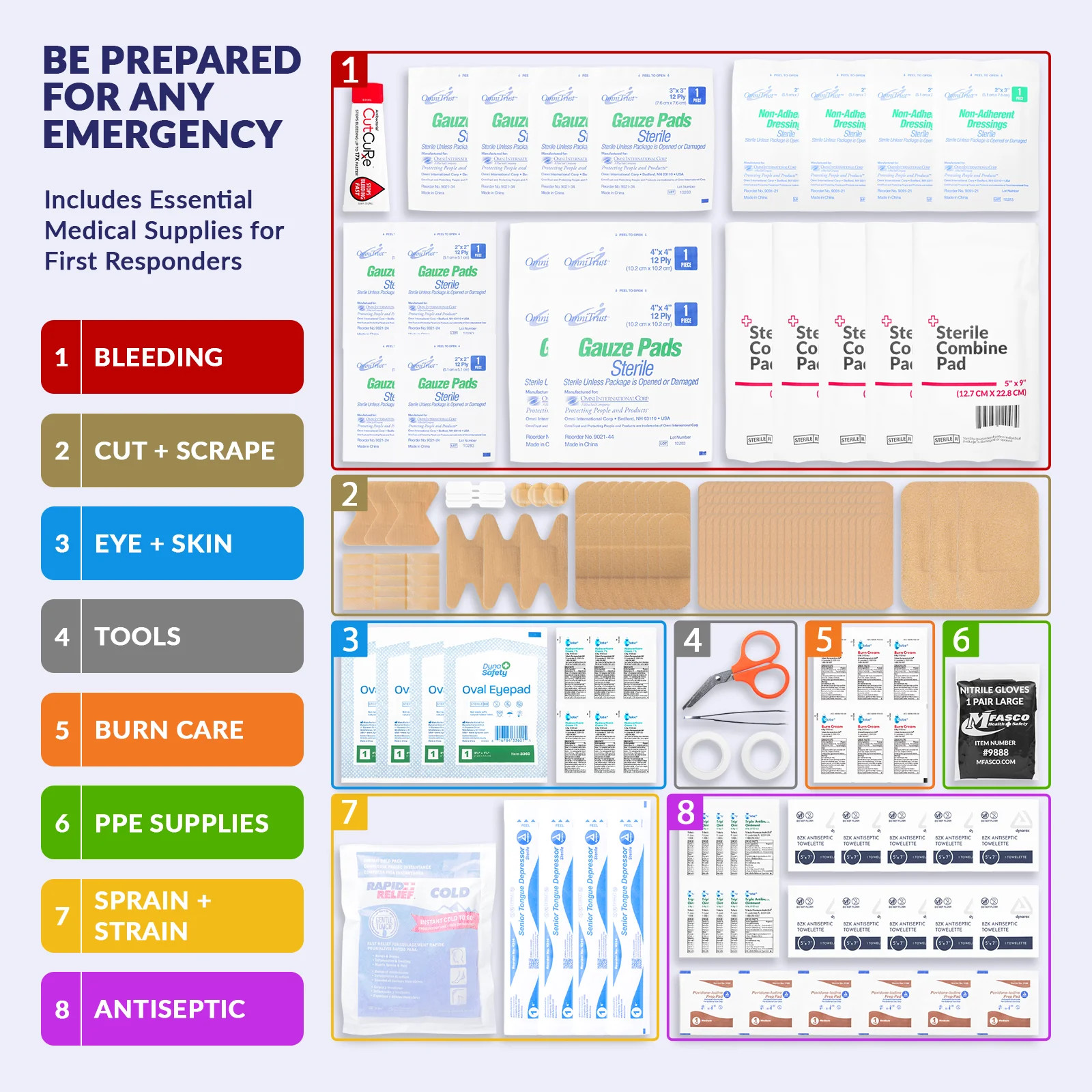 First Aid Kit Refill 10 Person