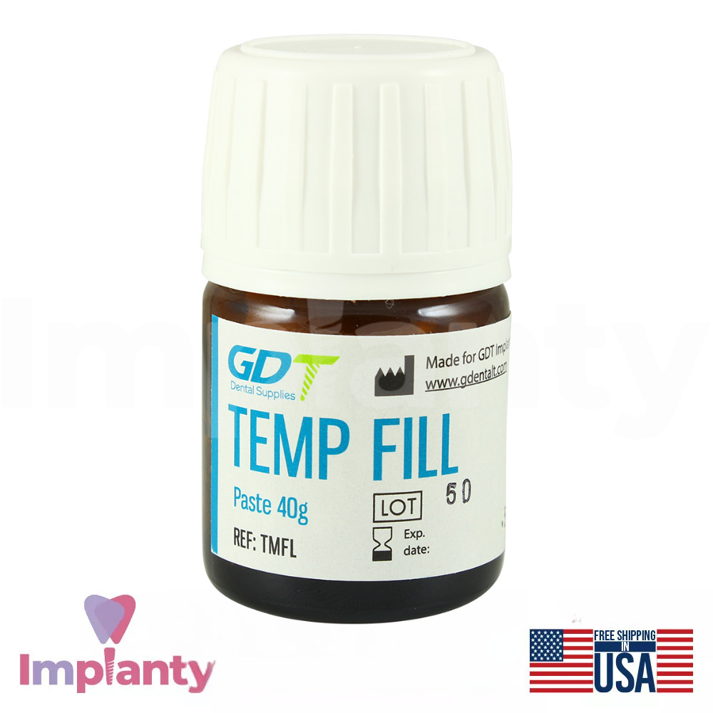 GDT Temporary Restorative Dental Filling Material – Ready To Use 40g Paste