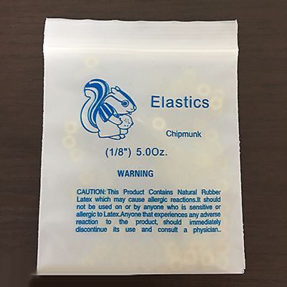 100/ Dental Orthodontic Elastics Latex Braces Rubber Bands Bandas Elásticas