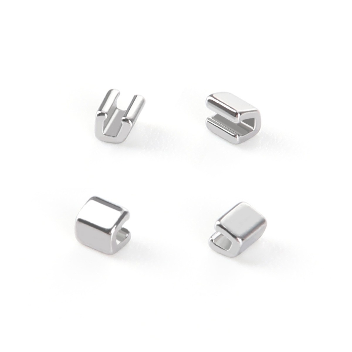 10X AZDENT Dental Orthodontic Universal Crimpable Hooks Split Stops 10pcs/pack