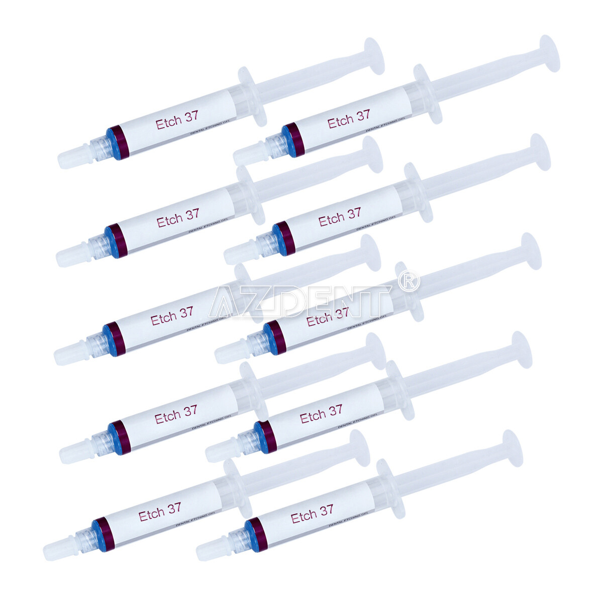 Incisione dentale dell’acido 37% Silica Blue Gel per adesivo & resina