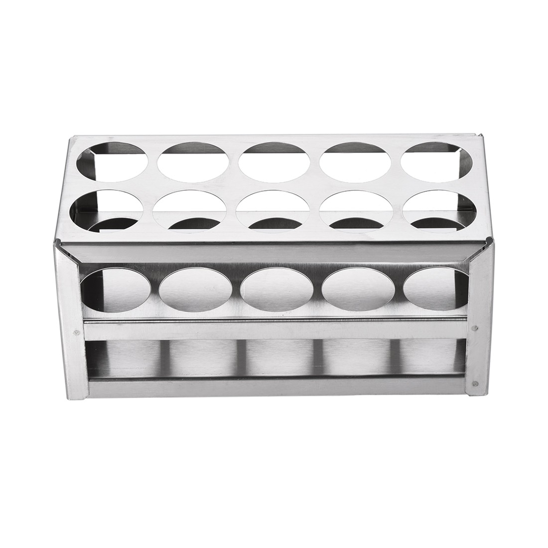 30 Holes 3 Layer Test Tube Holder Rack Lab Stand Stainless Steel