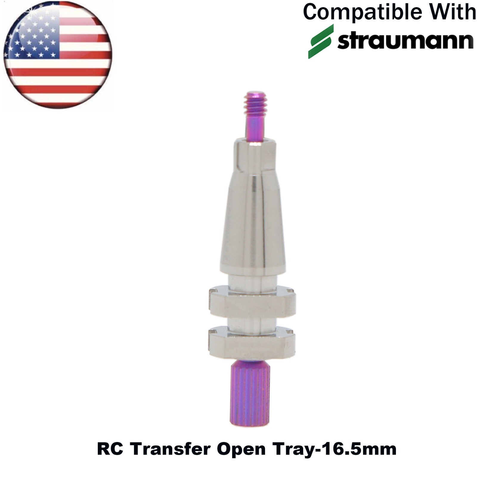 US Dental Fits Straumann ITI Transfer Open/Closed Tray NC/RC Impression Coping