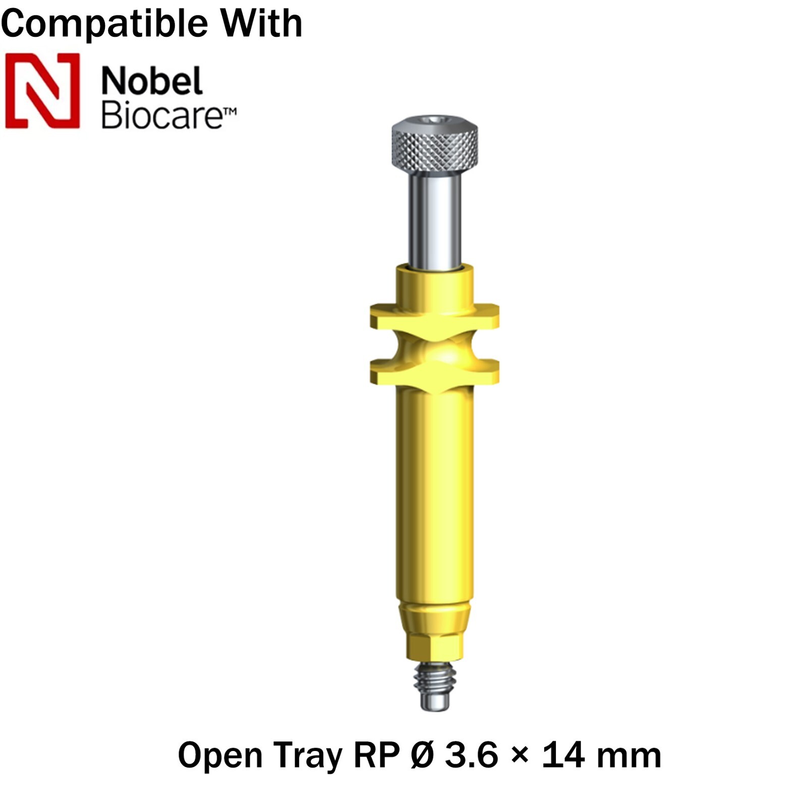 Dental Impression Transfer Coping Open Closed Tray Analog NP RP fit Nobel Active