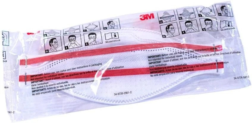 3M: Aura 1870+ NIOSH Certified Respirator Mask White – 20 Count (CLEARANCE SALE)