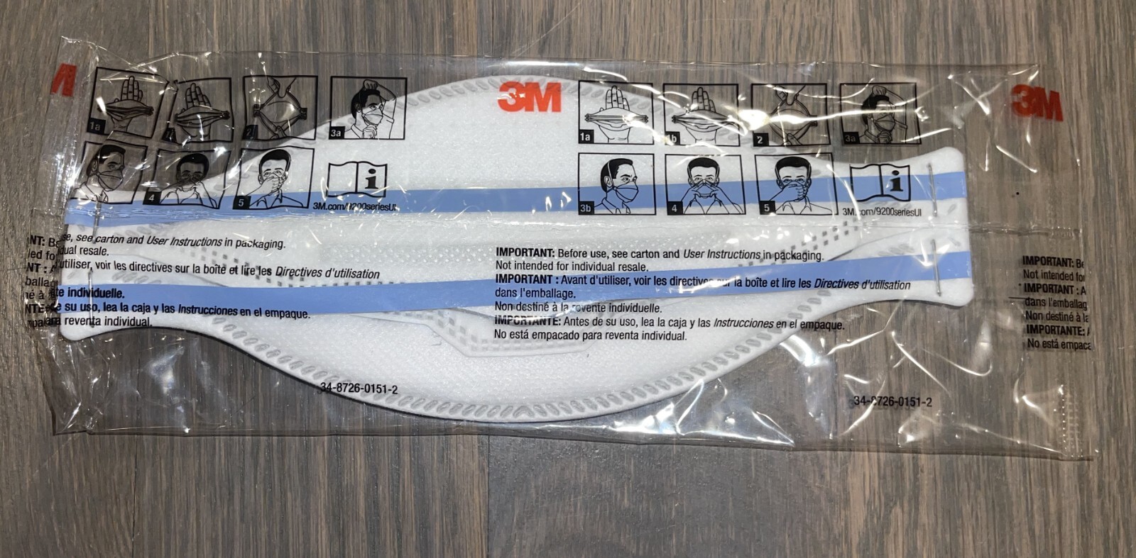 3M Aura 9205+ N95 NIOSH Approved Particulate Respirator Masks Exp. 2025 Qty. 20