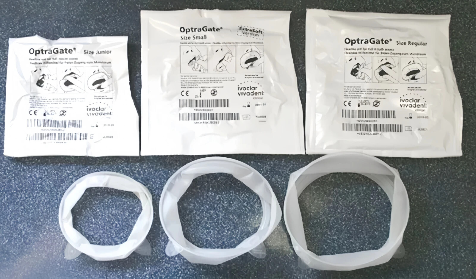 10pcs Ivoclar Vivadent Optragate 3D Lip Cheek Retractor Dental Mouth Opener