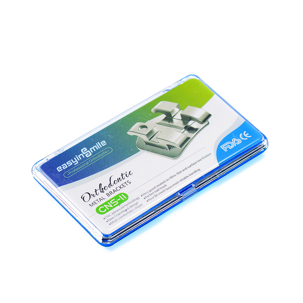 5Packs USA Orthodontic Metal Brackets Ⅱ Mini Roth 022 With Hook345 EASYINSMILE
