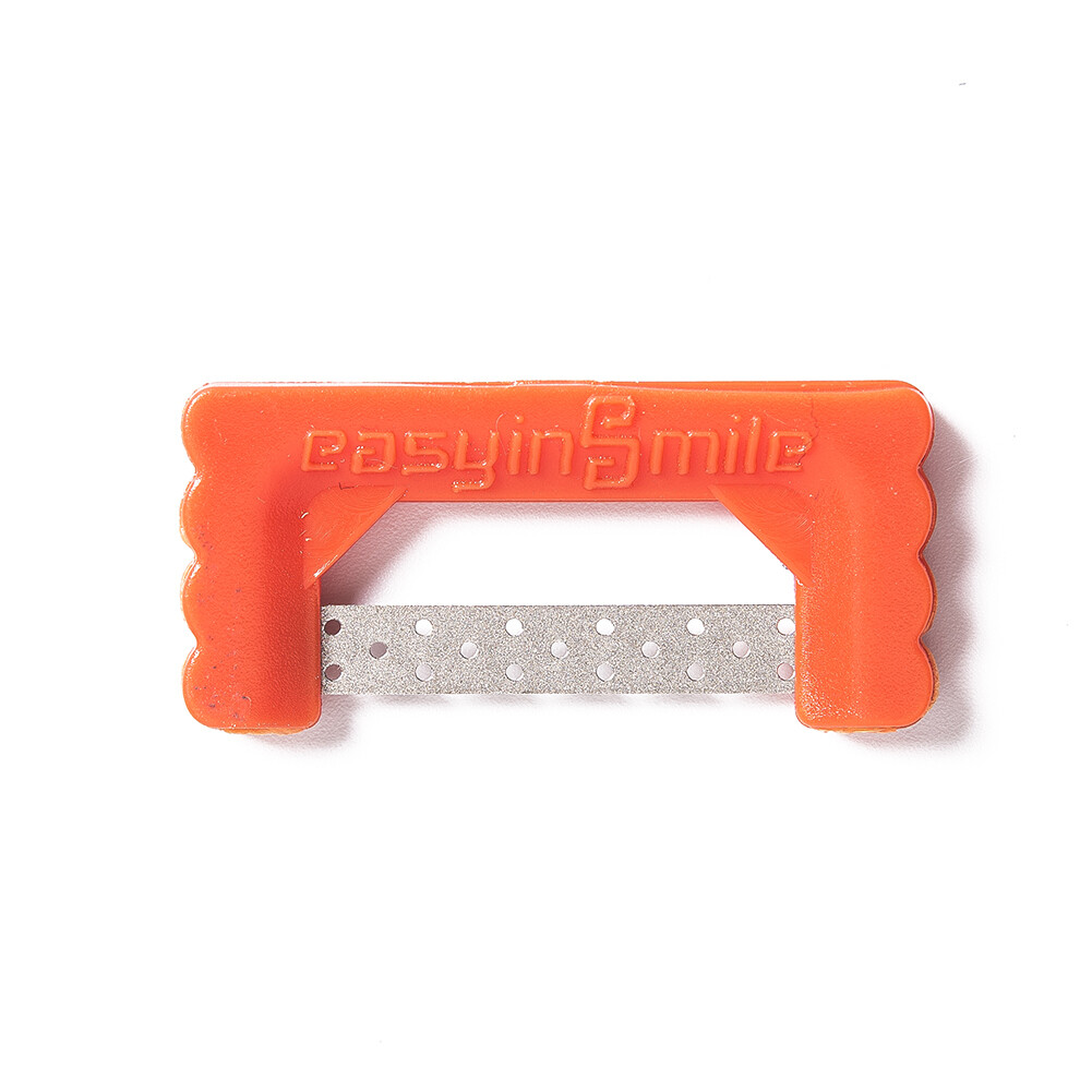 Orthodoncia Dental IPR IR Polish Strips Interproximal Reduction Serrated Saw Tip