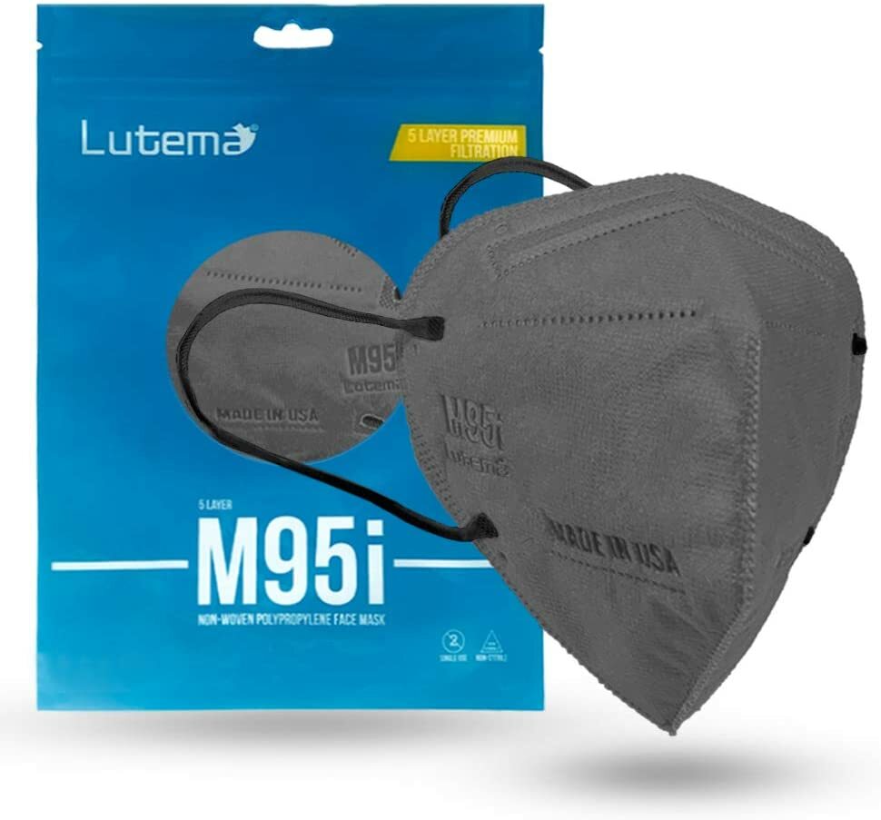 5 Pack! 5 Layer Protection M95i Face Mask MADE IN USA Filtration 99%