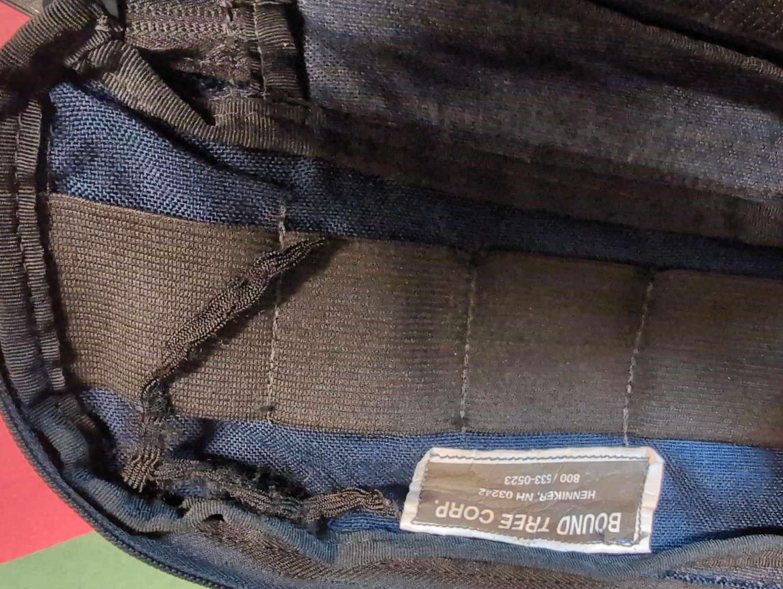 blue Bound Tree Corp medical equipment bag first responders