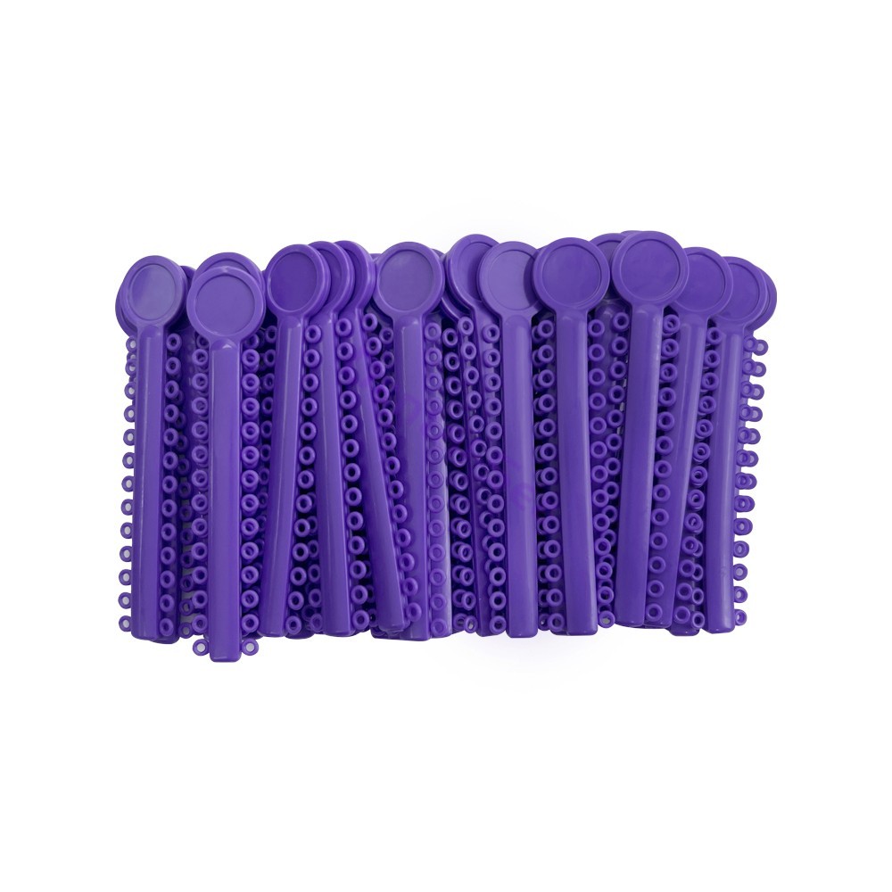 1040Pcs Dental Orthodontic Ligature Ties Elastic Rubber Bands for Brackets Brace