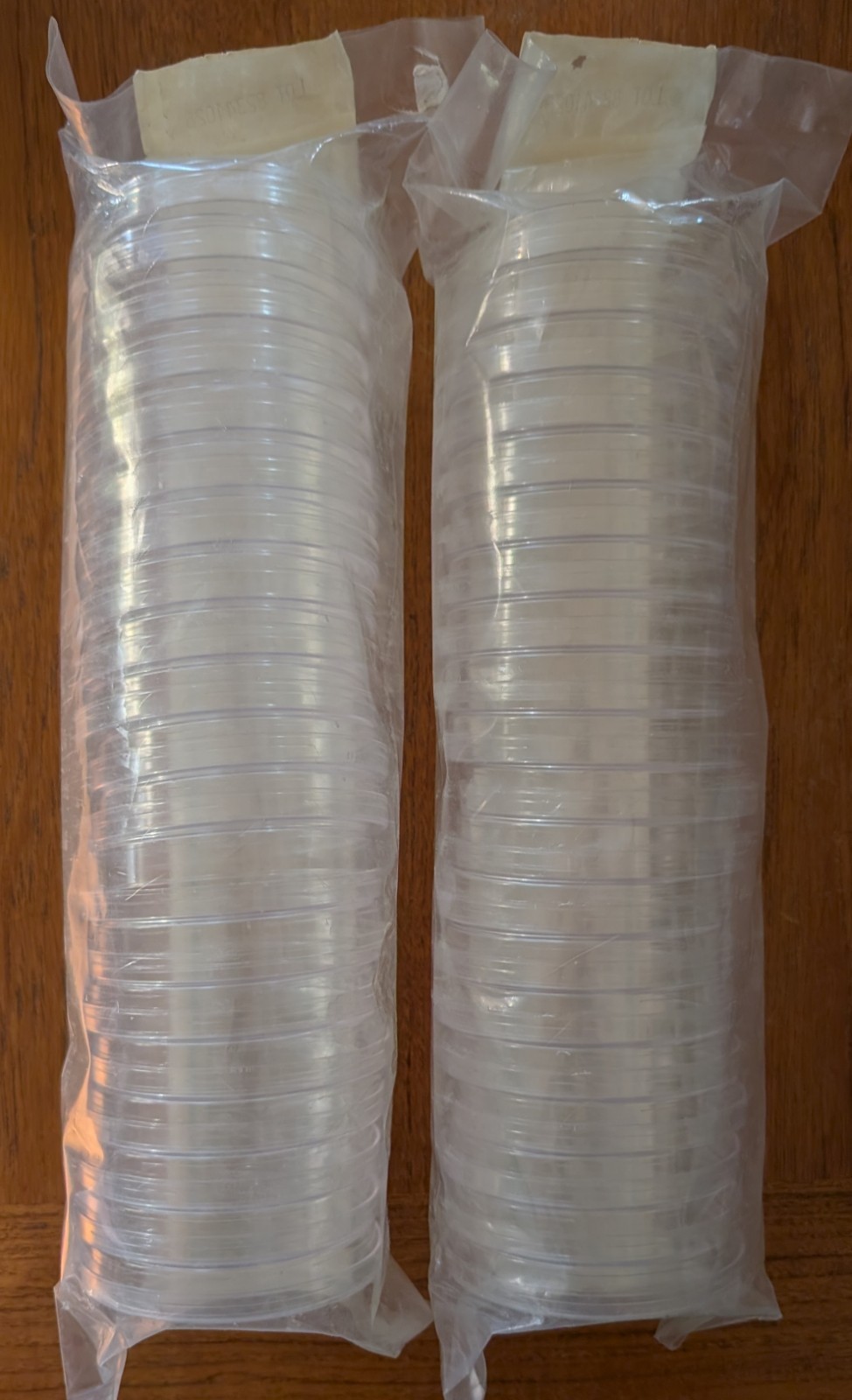 Falcon 1029, 100x15mm Petri dishes, Set of 2 packages 40 dishes total