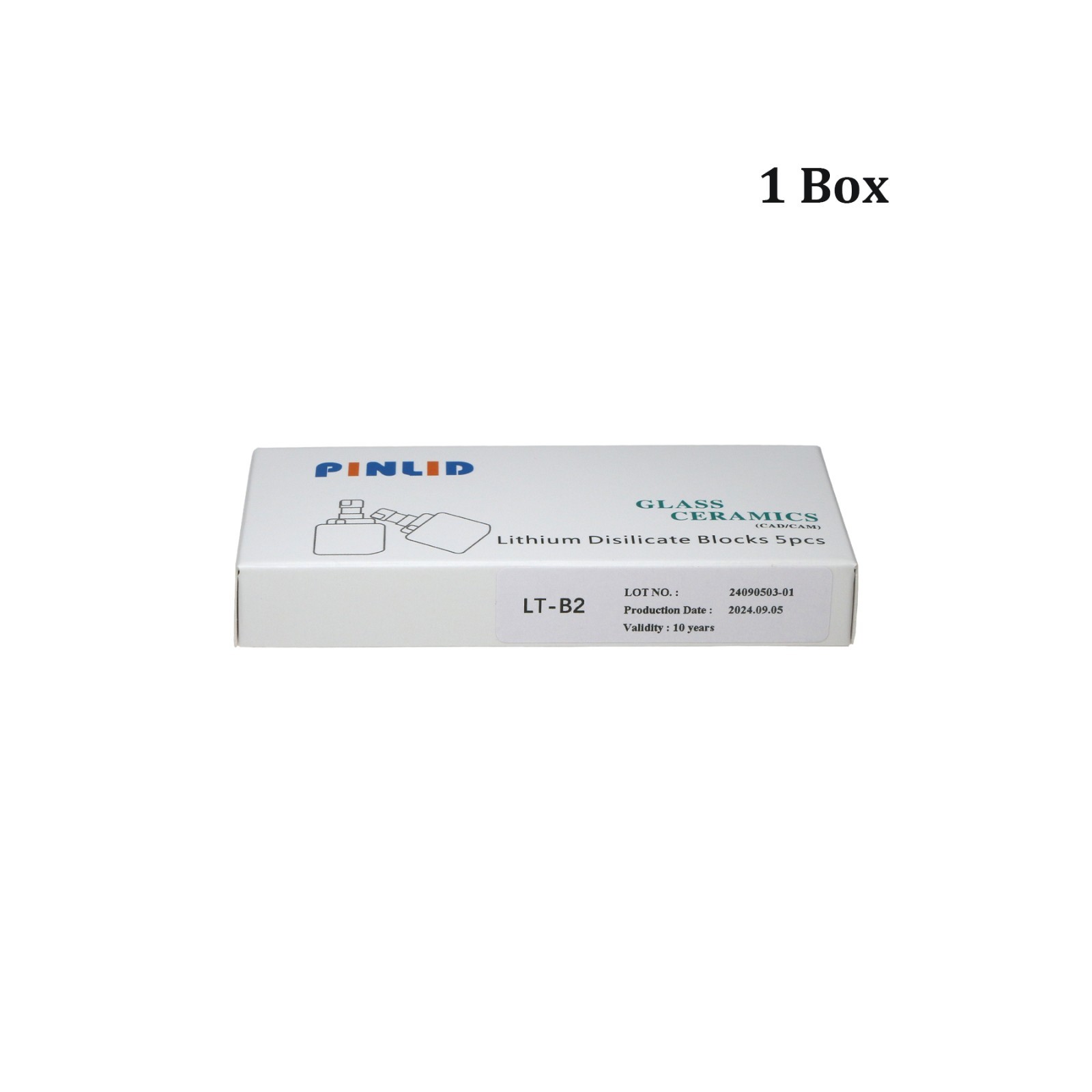 Dental Emax CAD/CAM CEREC Milling Blocks Ceramic Blocks Lithium Disilicate C14