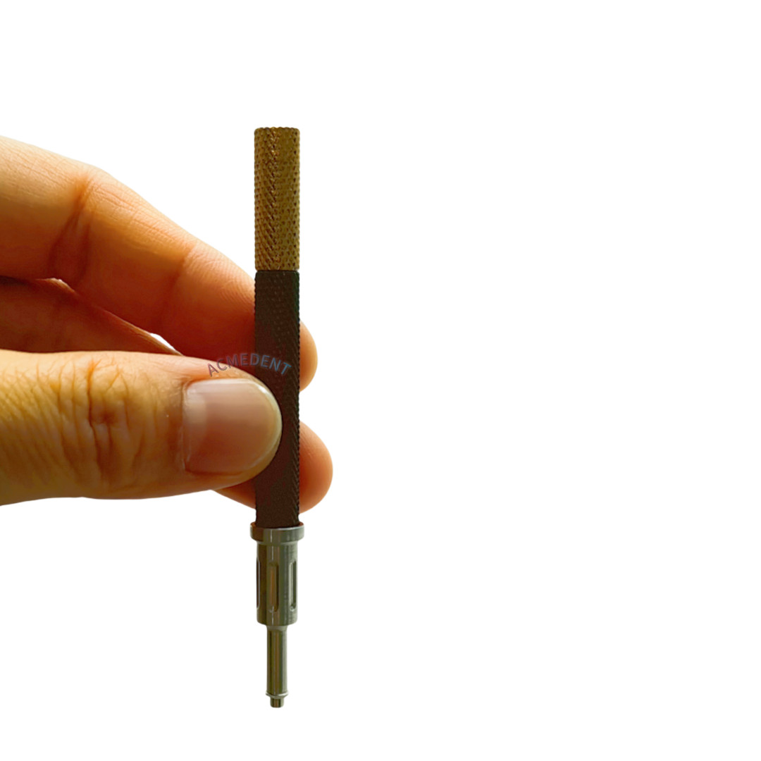 Dental Abutment Retentive Caps Inserts Locator Implant Driver Removal 3in1 Black