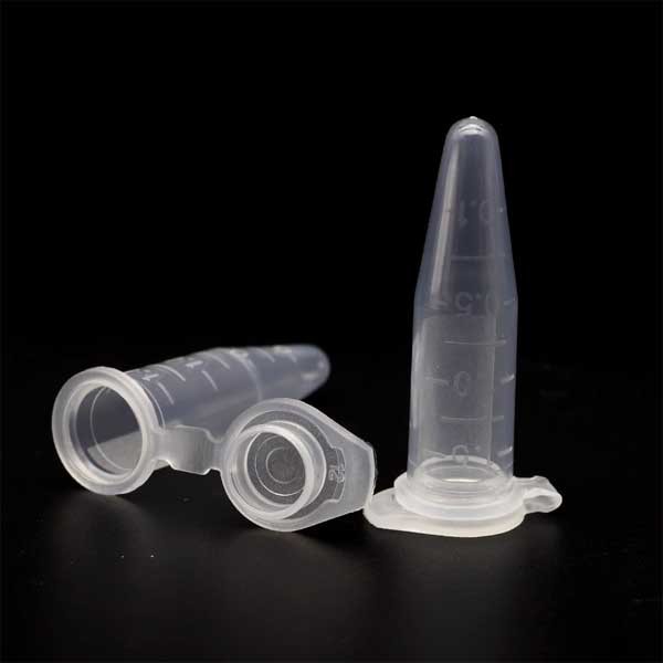 200-1000pcs 0.5ml-10ml Plastic Micro Centrifuge Tubes Lab Supply with Scale