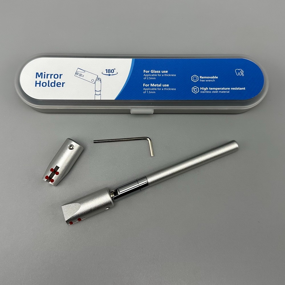 Adjustable 180° Dental Photography Mirror Holder For Glass Metal Mirror Tool