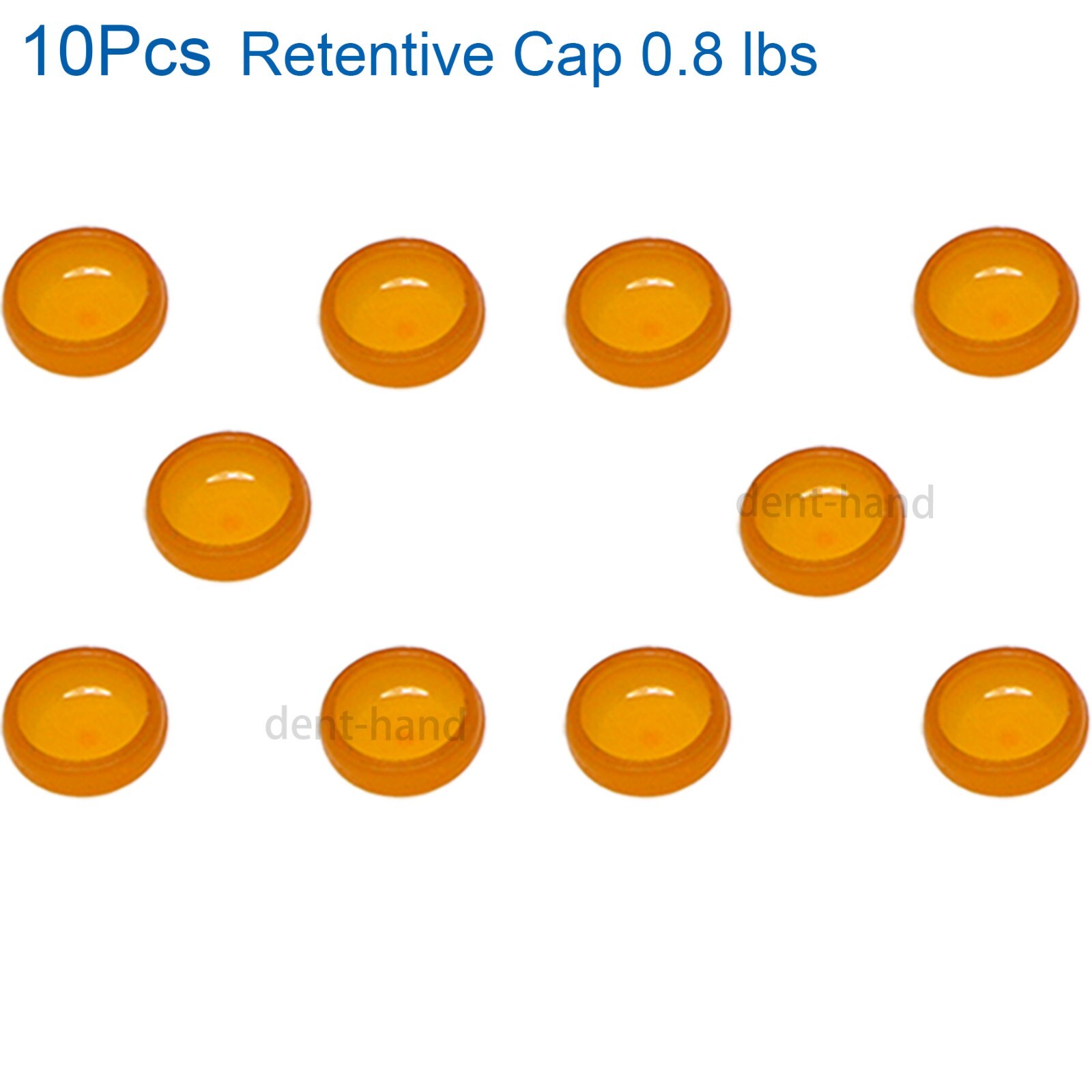 10 Pcs Dental Abutment Implant Strong Retentive Caps Inserts for Locat0r System