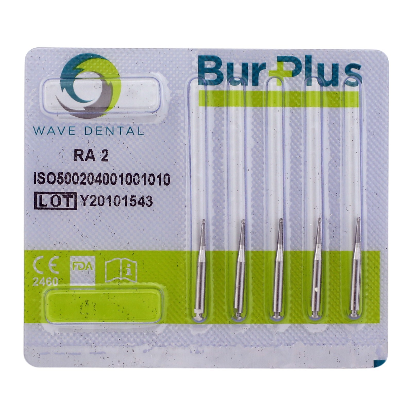 WAVE Dental Carbide Burs Latch Round Surgical 26mm RA SURG 22mm RA 4 2 5 6 8