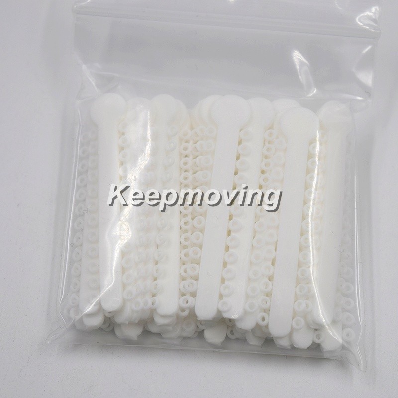 1040 Pcs/Pack Dental Orthodontic Ligature Ties Elastic Rubber Bands 44 Colors