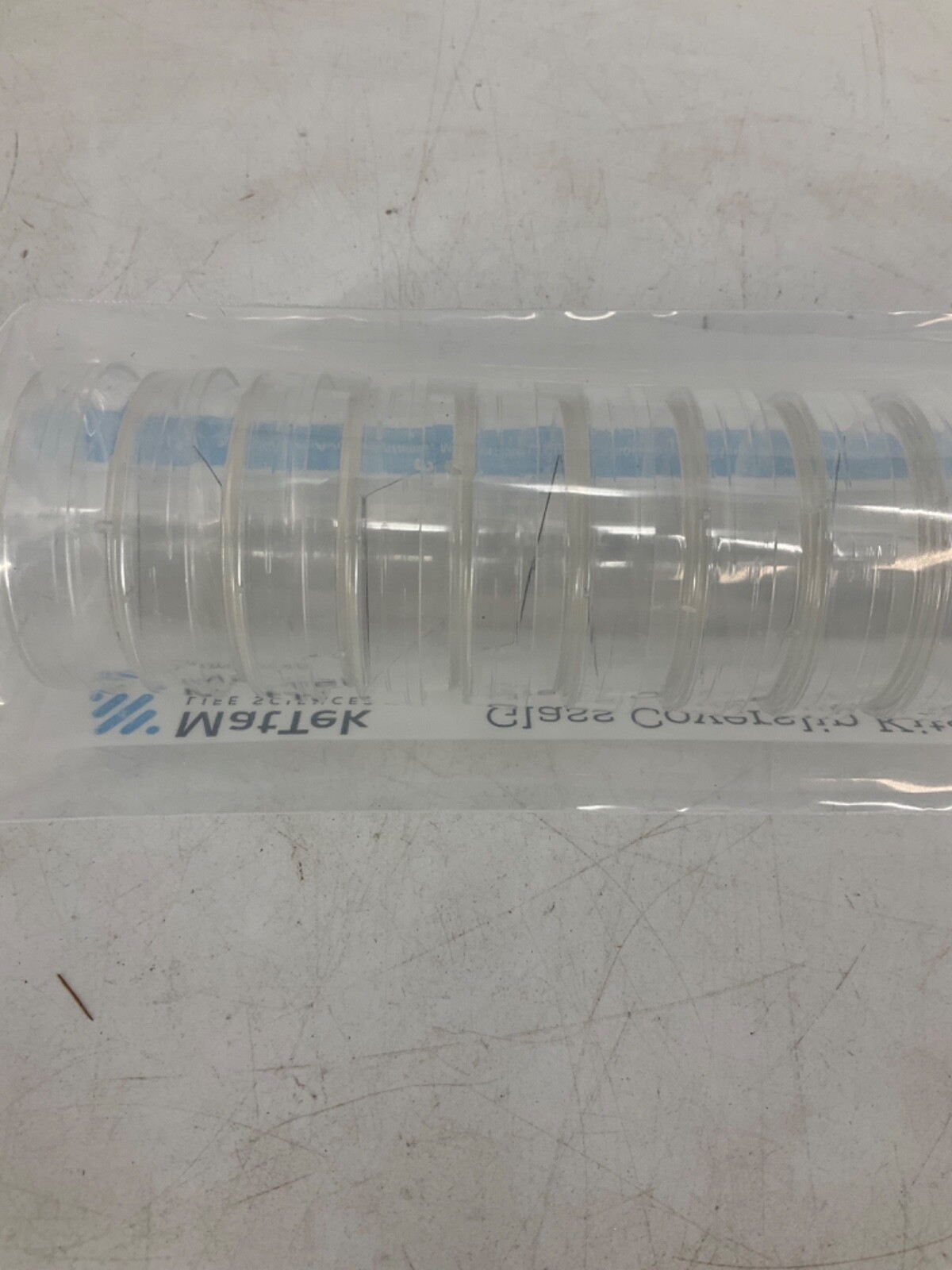 MatTek 35mm 22x22mm Dish CSGK/F Coverslip Kits Flacon (20)