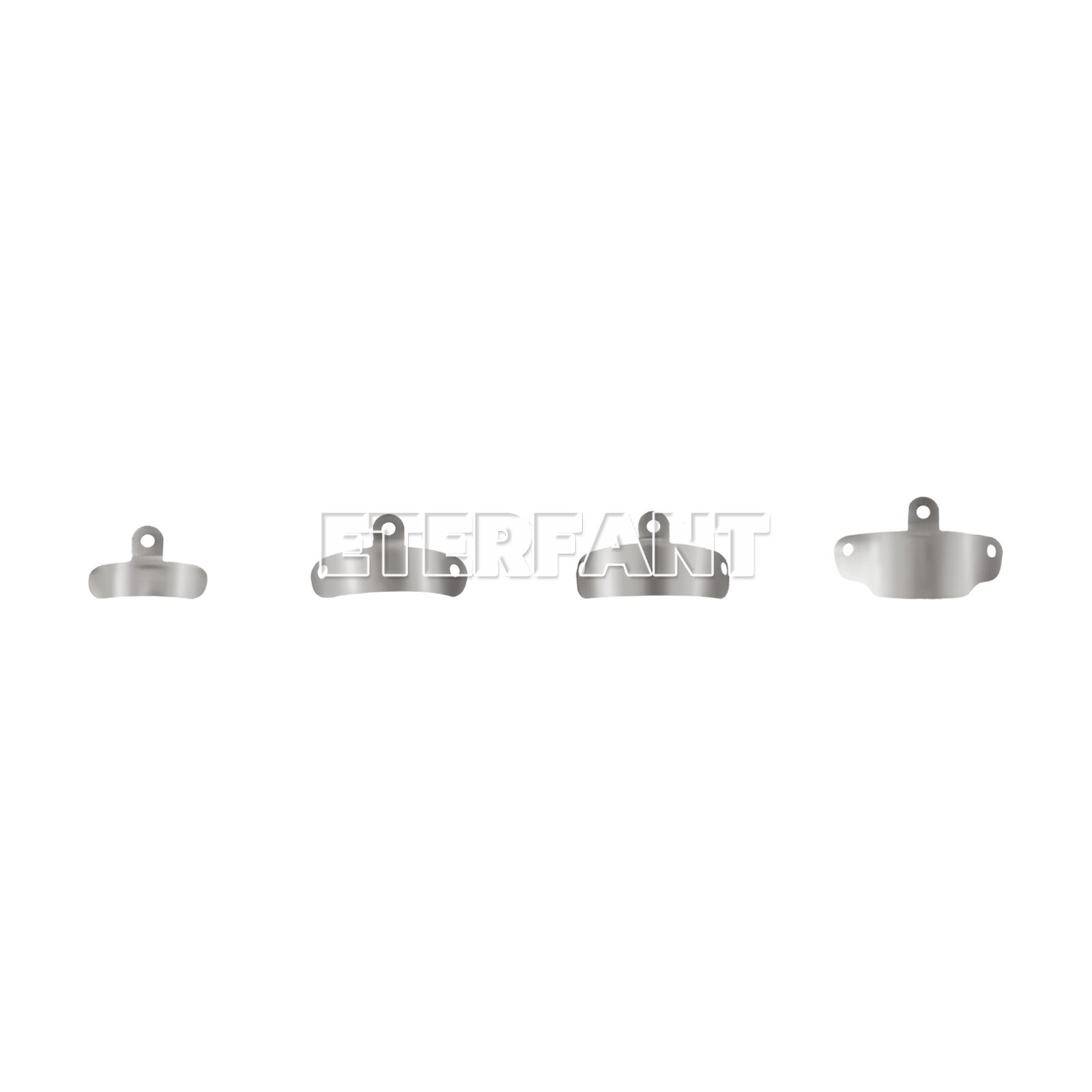 3.5-6.5mm Dental Matrix Bands Ring Sectional Matrice Clamp 50Pcs/Box