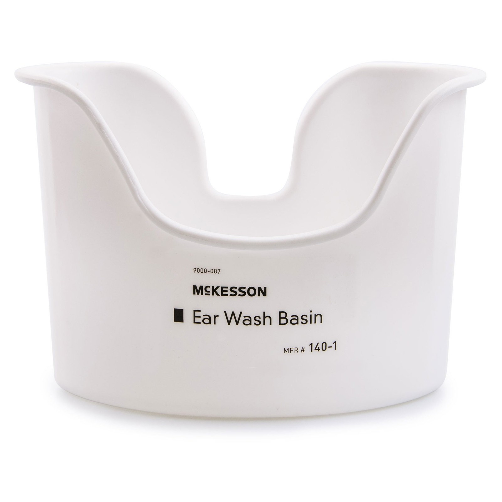 McKesson Ear Wash Basin Kidney Reusable White 140-1 12 Ct