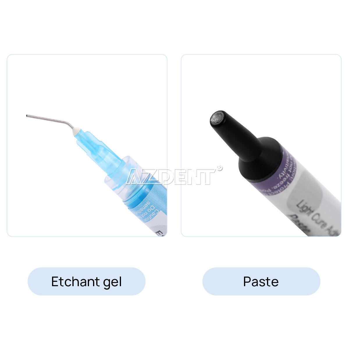 Dental Orthodontic Light Cure Bracket Bonding Adhesive /Etching Gel