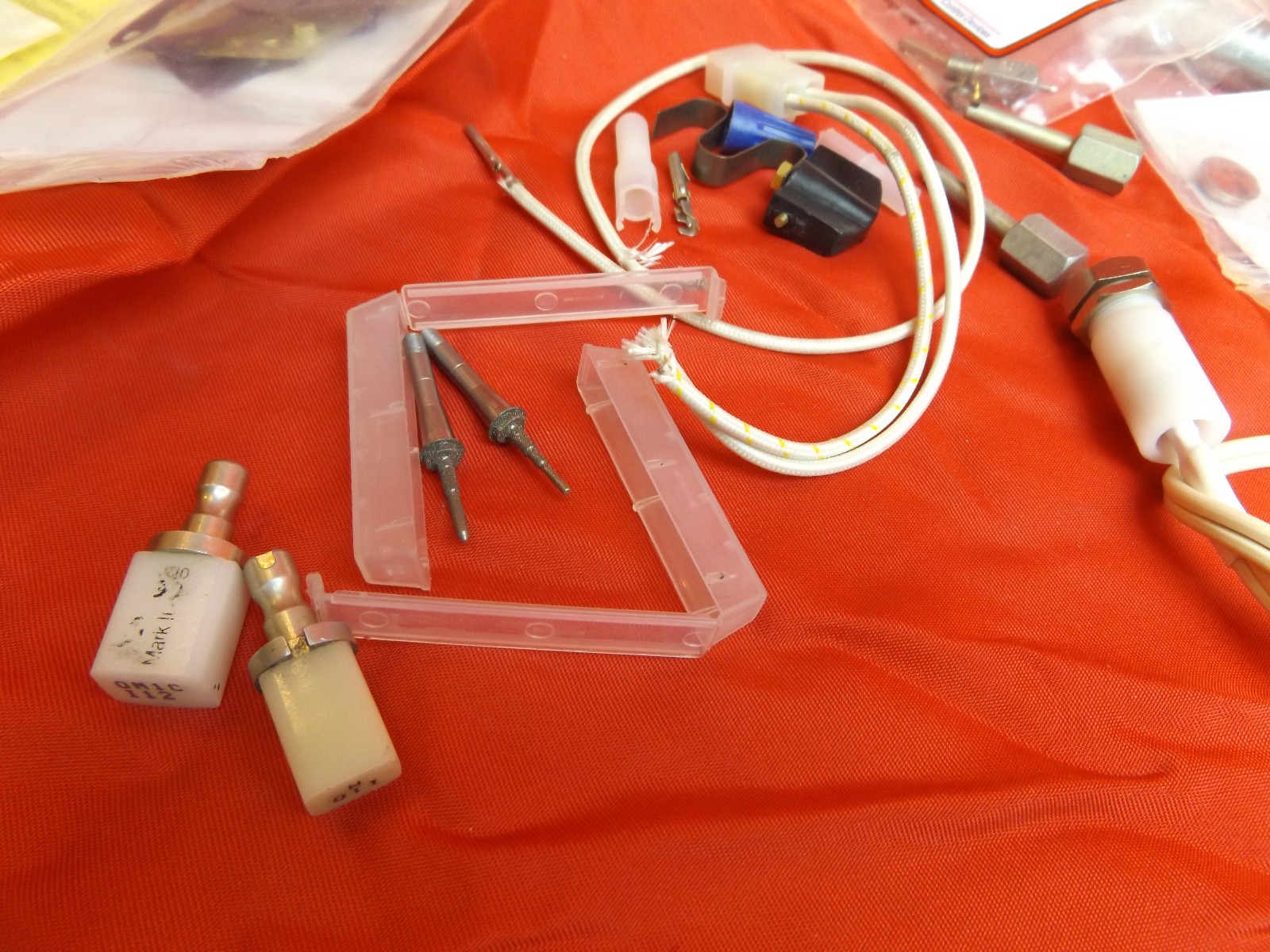 Dental Unit, Equipment, Parts, Misc. Lot, SE Valves, HP. Block Gasket, Cerec Bur