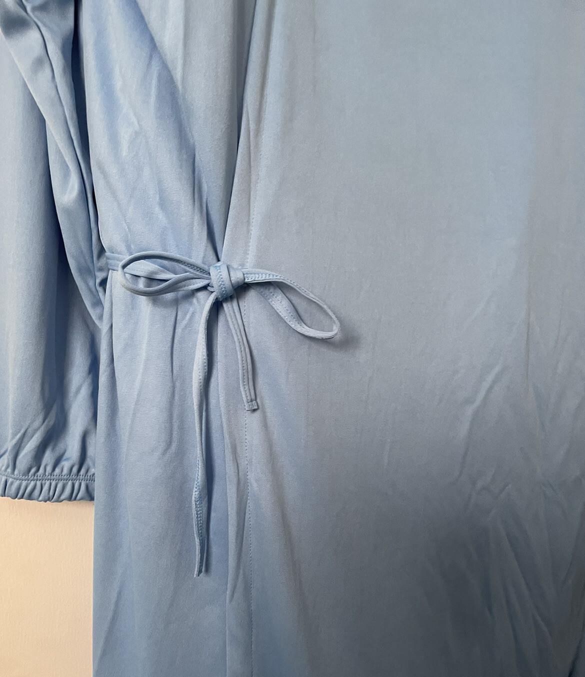 6 NEW AAMI Level1 Isolation Gown Size 2XL-3XL Polyester WASHABLE Blue XX XXXL