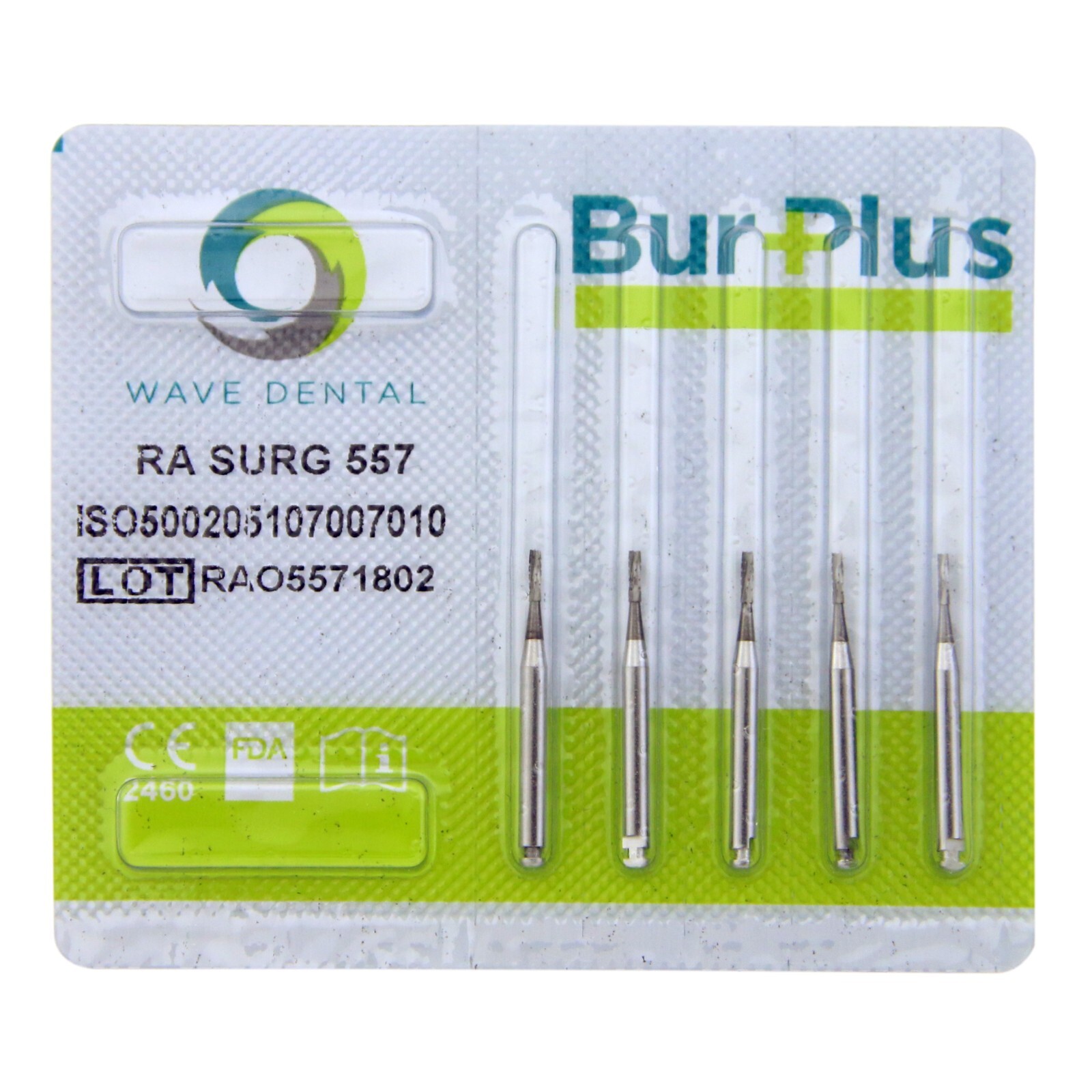 Wave Dental Carbide Bur Latch for Slow Speed Contra Angle RA 22mm Surgical 26mm