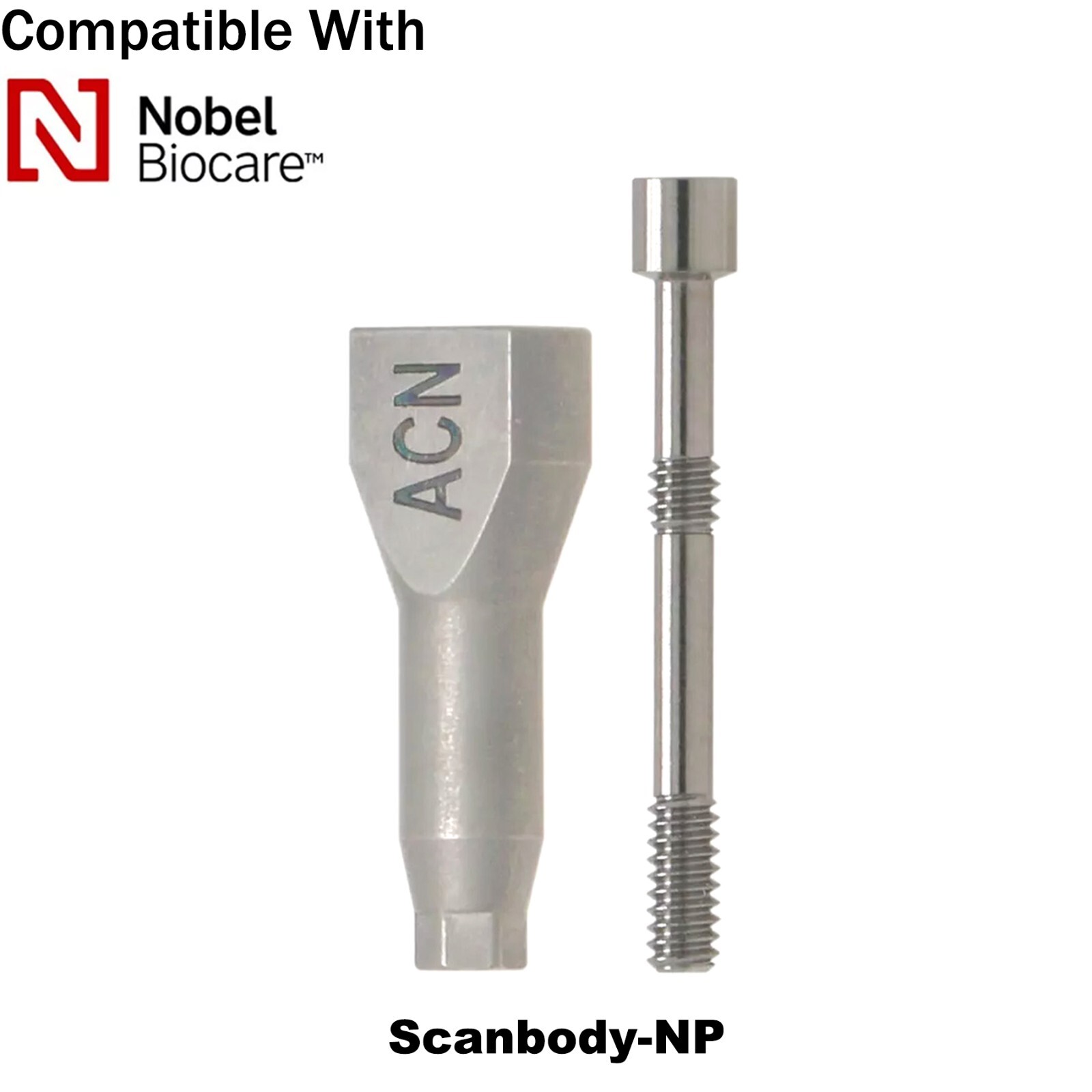 US Dental CAD/CAM Implant Scan Body Analog fit Hiossen Nobel Biocare Straumann