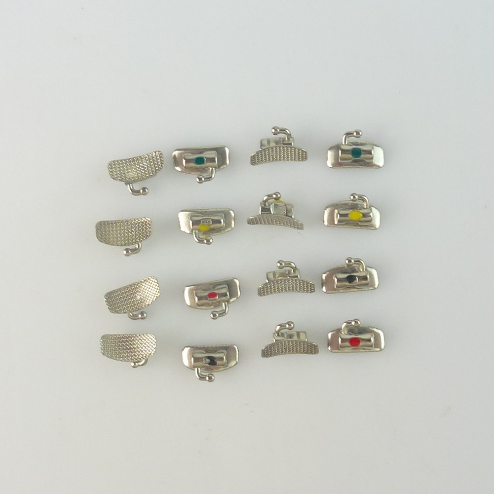 50bags Dental Orthodontic Buccal Tubes Non-conv MBT/ROTH Molar brackets 1ST/2ND