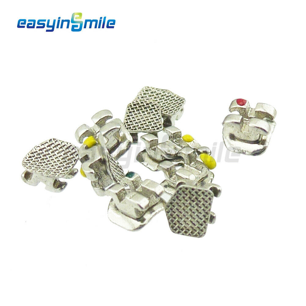 Dental Ortho Seli-Ligating Bracket Metal Brace Power Chains Elastic Ligature Tie