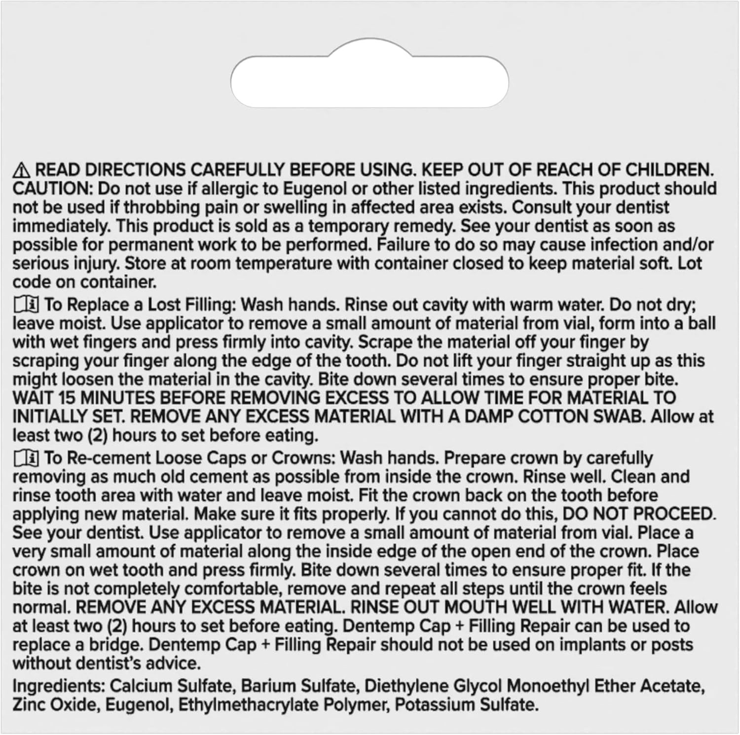 Maximum Strength Dental Repair Kit – Instant Pain Relief for Lost Fillings