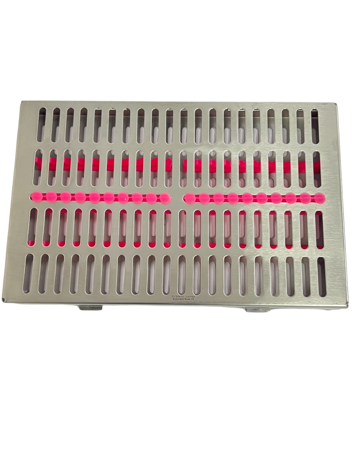 Medical Instruments Sterilization Cassette for 20 Instruments 11″L x 7″W x 1″H