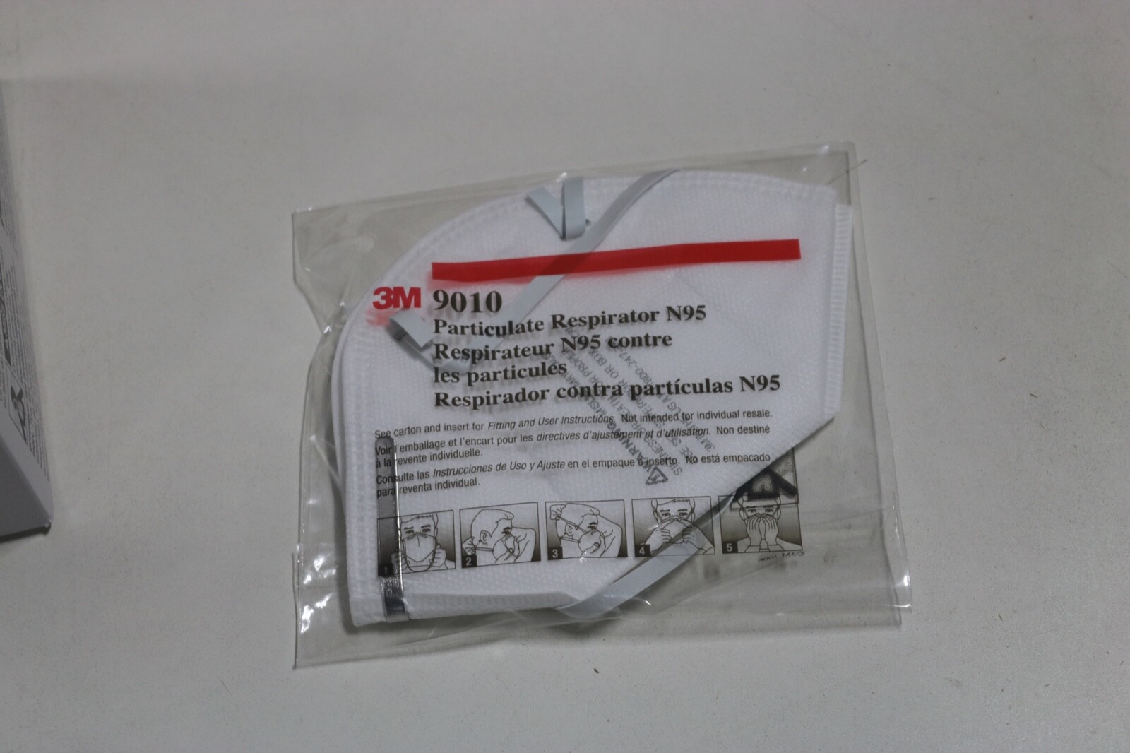 3M 9010 Box of 500 Individually Sealed Packs, Brand New USA Stock N95 MASKS