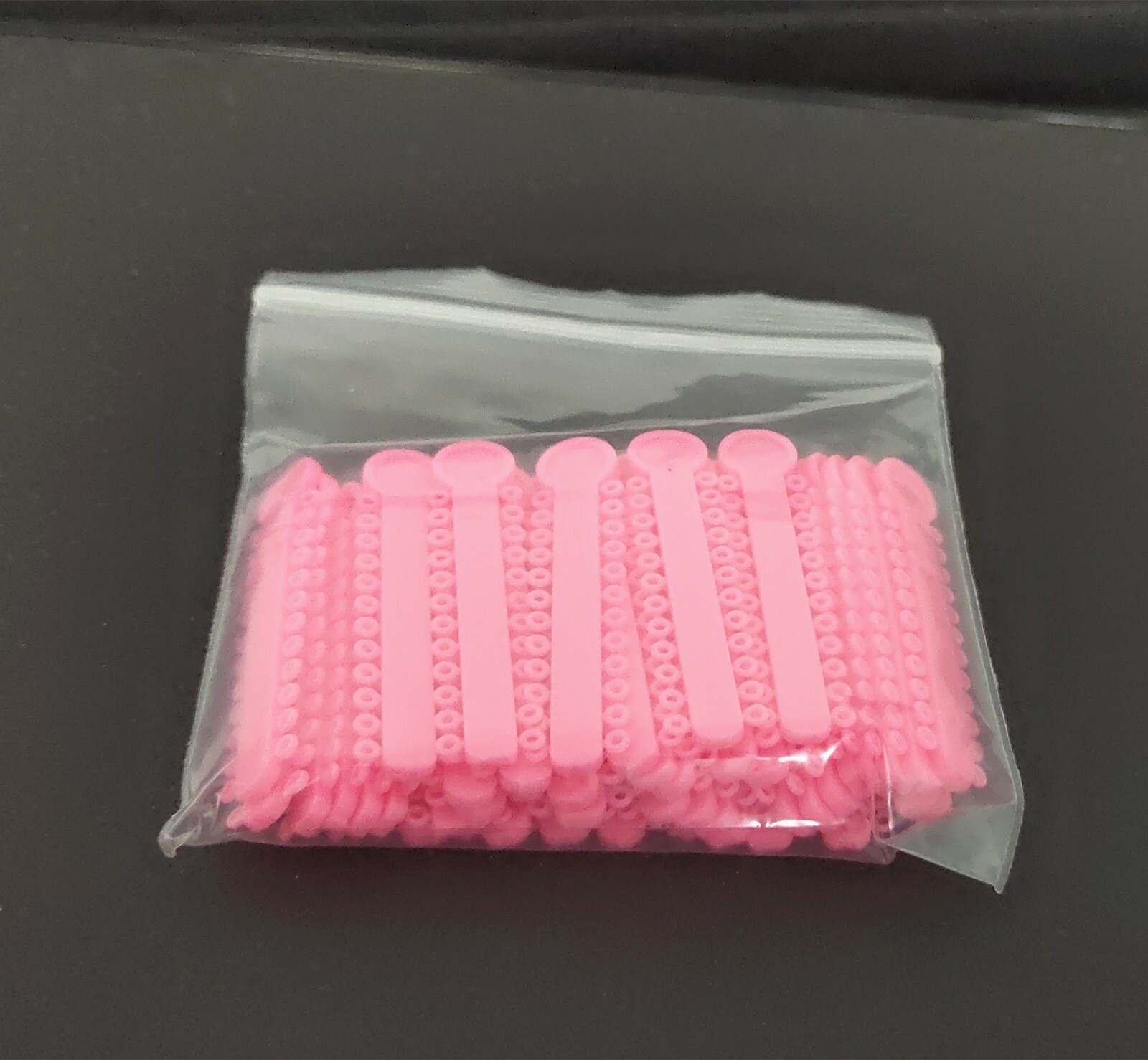 1 Pack 1008 pcs Pink Color Elastic Ligature Ties Rubber Bands 1008Pcs/Pack