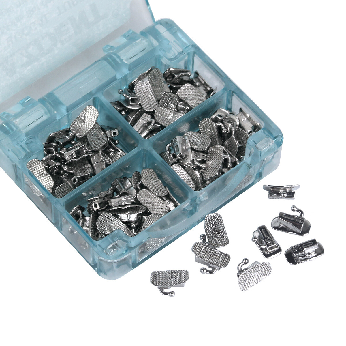 AZDENT Dental Orthodontic Buccal Tubes 1st Molar Bondable Non-Conv MBT/Roth .022