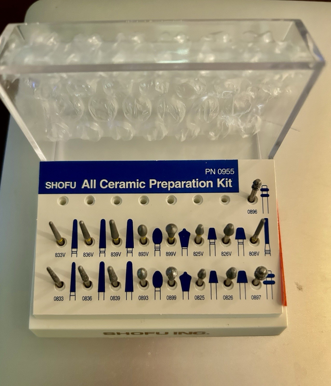 SHOFU Dental All Ceramic Prep Kit -FG-PN0955