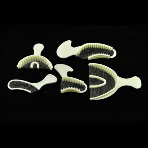 35 Pcs Dental Disposable Impression Bite Registration Tray- Posterior/Quadrant