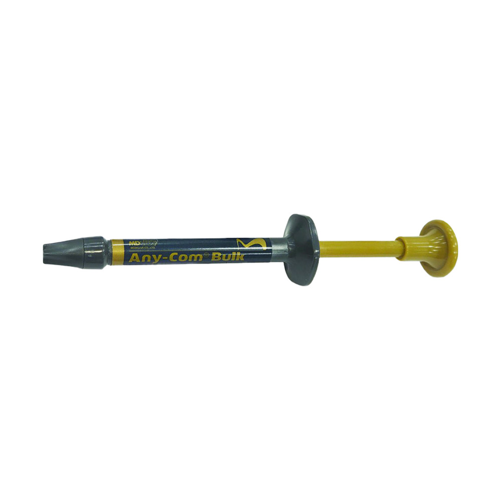 Dental MediClus Any-Com Flowable Bulk Base-Liner Filling Resin 2g Light-Cure