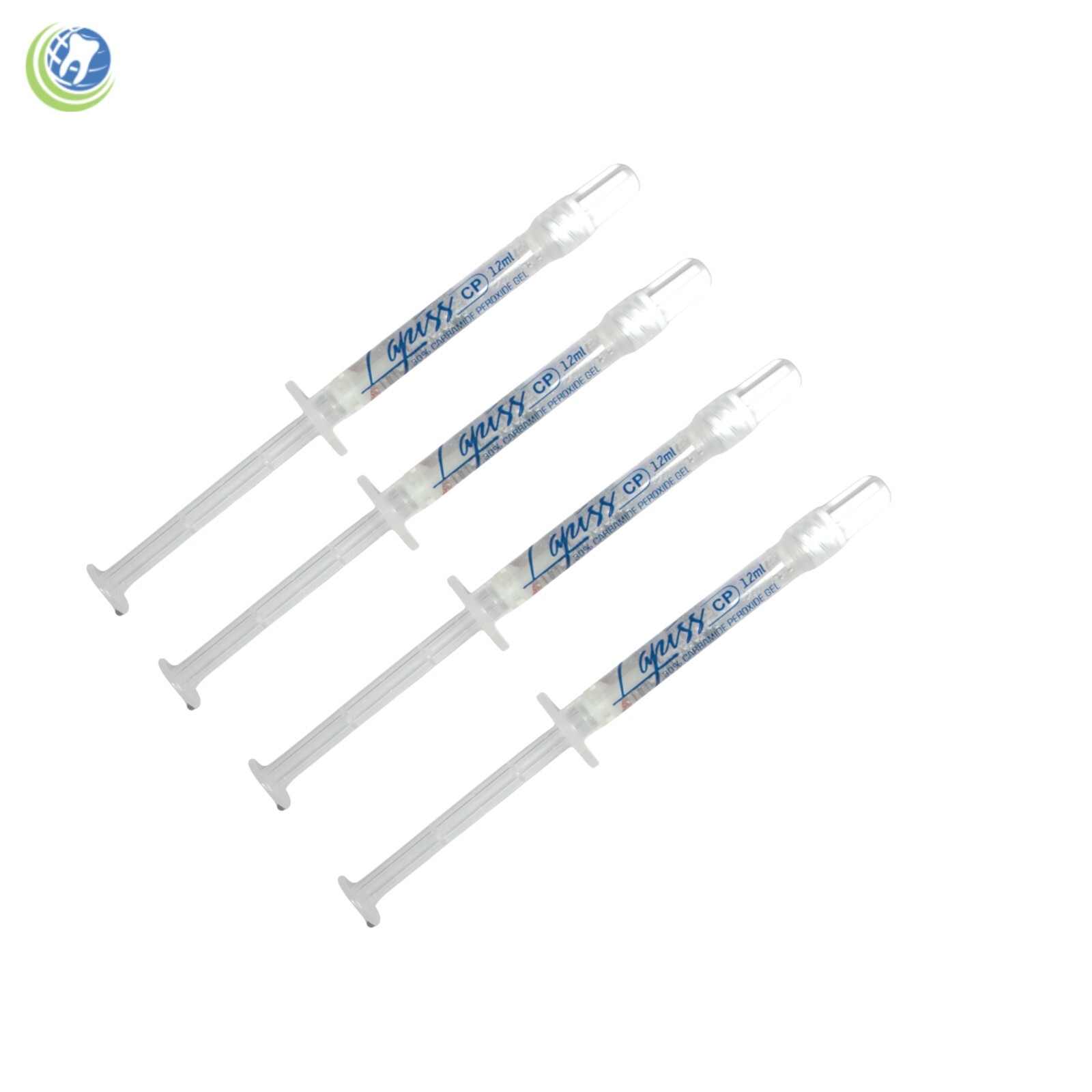 Dental Teeth Whitening Bleaching System Lapiss 30% 4 Syringes x 12ml In-Office